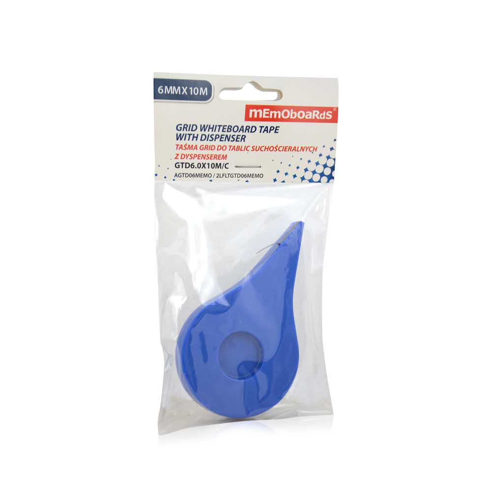 taśma do tablic grid 6mm x 10m z dyspenserem czarna memoboards alibiuro.pl 77