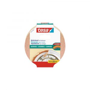taśma maskująca tesa do krzywizn 25m x25mm transparentna alibiuro.pl 40