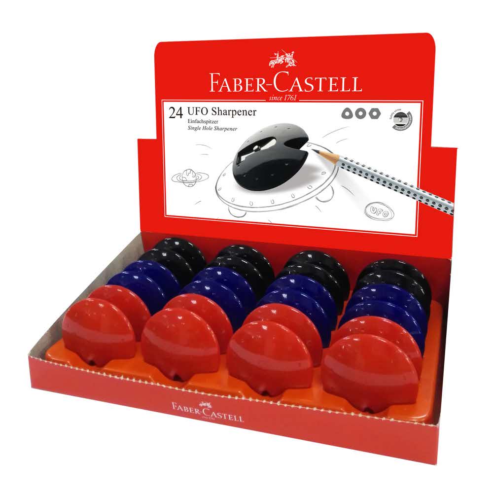 temperówka pojedyncza ufo mix kolorów faber castell alibiuro.pl 53