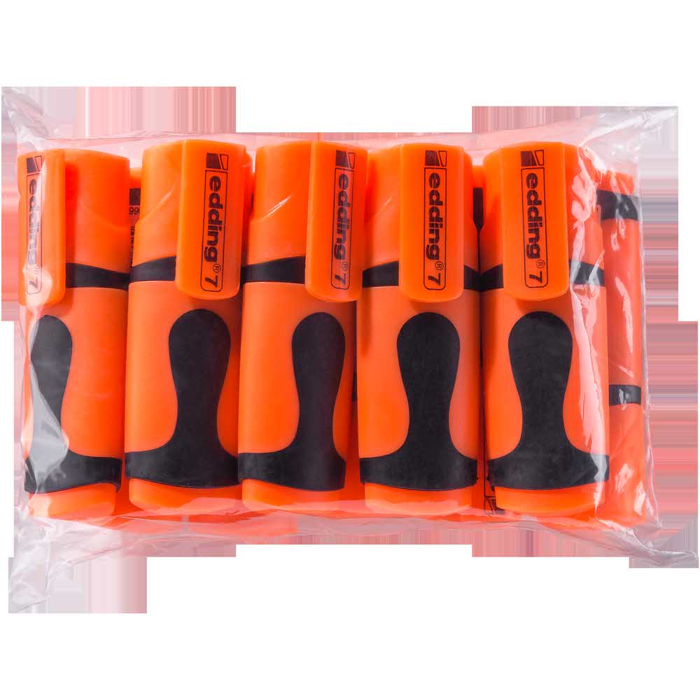zakreślacze edding mini 10sztpomarańczowe w woreczku alibiuro.pl 43