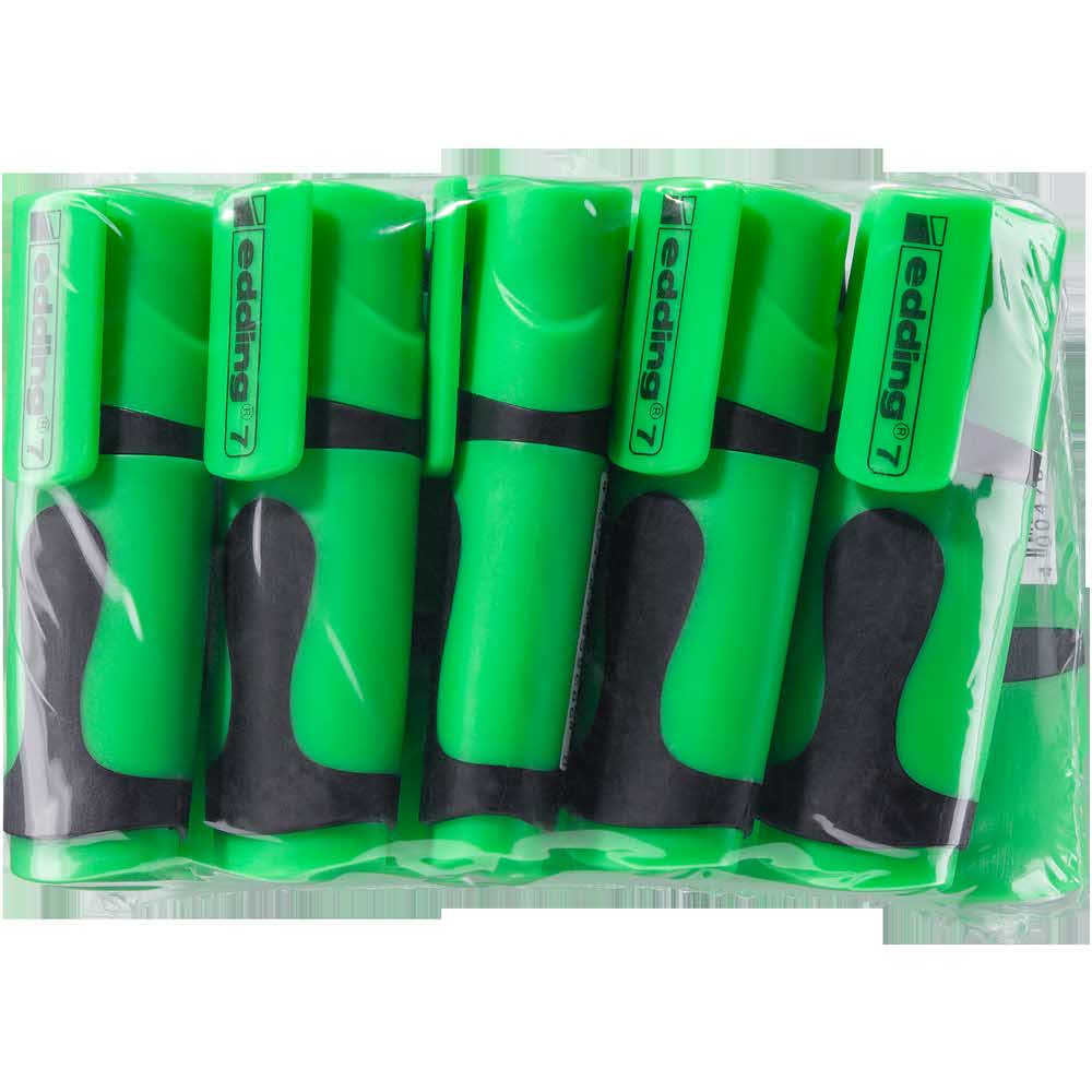 zakreślacze edding mini 10sztzielone w woreczku alibiuro.pl 73