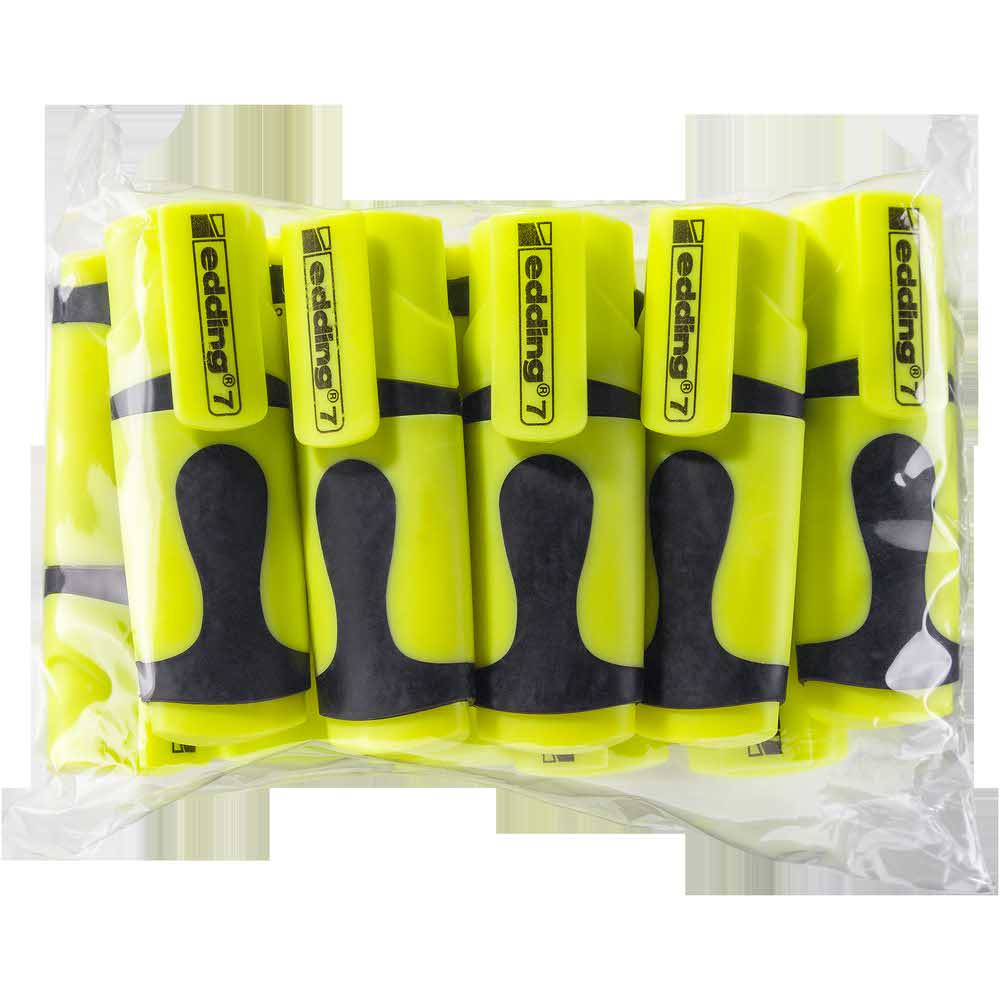 zakreślacze edding mini 10sztżółte wworeczku alibiuro.pl 31