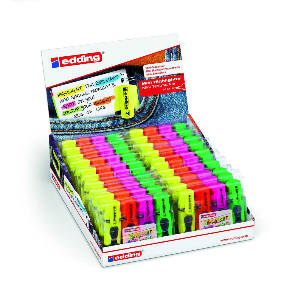 zakreślacze edding mini kpl4 kol.etui alibiuro.pl 22