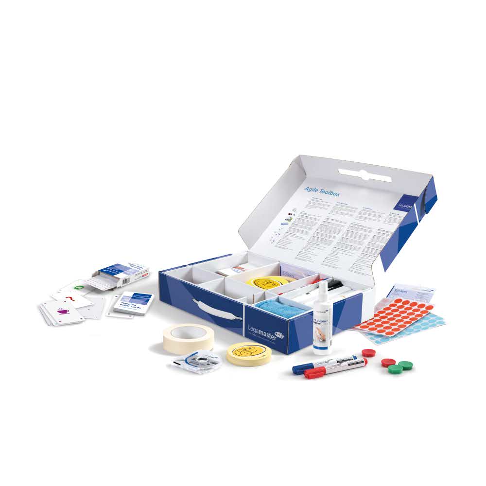 zestaw akcesoriów do tablic legamaster agile toolbox alibiuro.pl 84