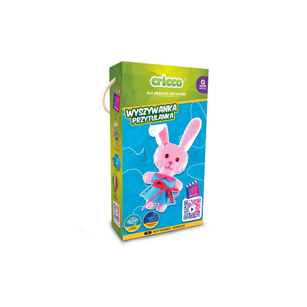 zestaw cricco zrób to samwyszywanka przytulankakróliczek alibiuro.pl 38