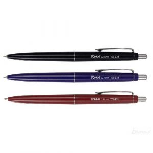 Długopis automatyczny 0,5mm Asystent TO-031 TOMA niebieski