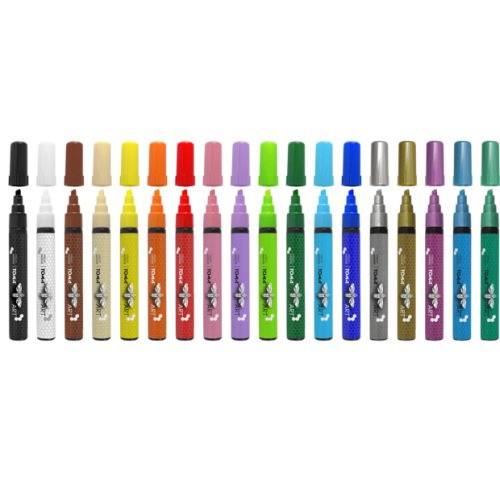 Marker akrylowy końcówka 2,5 mm TO-400 Toma cielisty