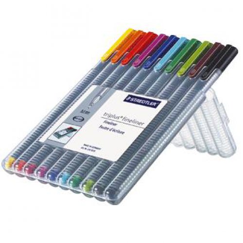 334 SB10 Komplet pisaków 0,3mm Triplus Staedtler