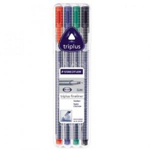 334 SB4 Komplet pisaków 0,3mm Triplus Staedtler