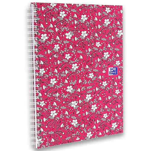 400094953 KOŁONOTATNIK OXFORD FLORAL A5 60K linia - obrazek 4