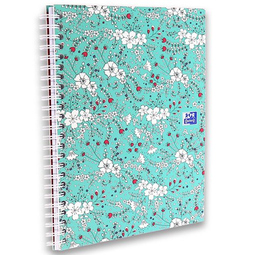 400094953 KOŁONOTATNIK OXFORD FLORAL A5 60K linia - obrazek 5
