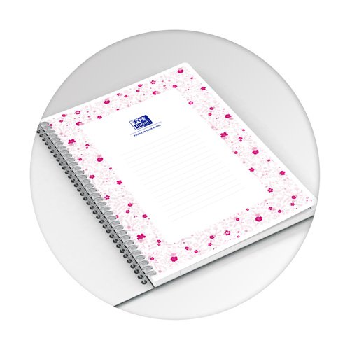 400094953 KOŁONOTATNIK OXFORD FLORAL A5 60K linia - obrazek 7