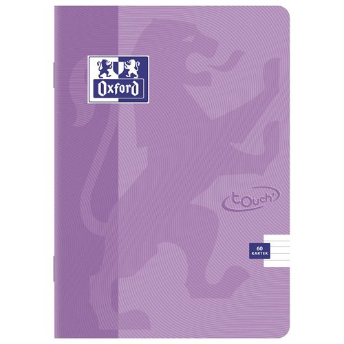 400123214 Zeszyt A5 60 kartek w kratkę Oxford Touch PASTEL - obrazek 3