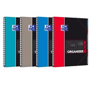 A4+ Kołozeszyt 80 kartek w kratkę OrganiserBook  OXFORD STUDENT 400019524