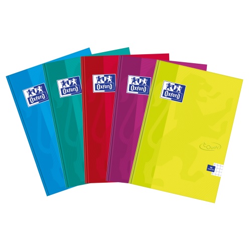 Brulion A5 96 kartek kratka Soft Touch Oxford 400075021