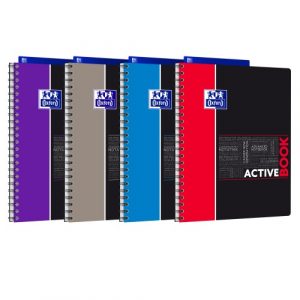 Kołonotatnik A4+ 90 kartek w kratkę ActiveBook Oxford 400019520