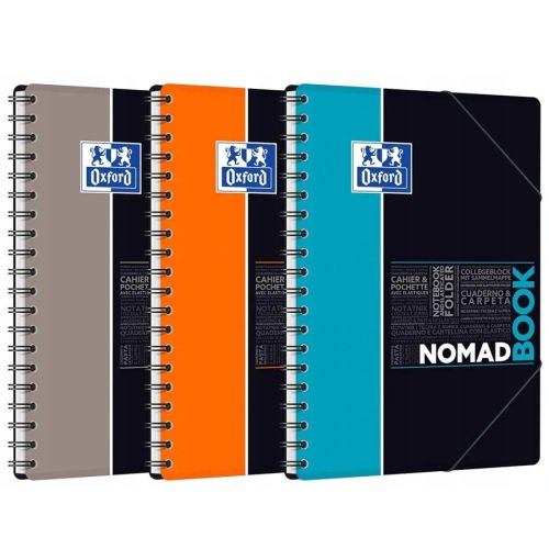 Kołonotatnik B5/80 Nomad w kratkę 400100861 Oxford