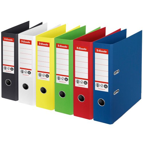 Segregator No.1 neutralny pod względem emisji CO2, A4, szer. 75 mm Esselte zielony 627567 - obrazek 3