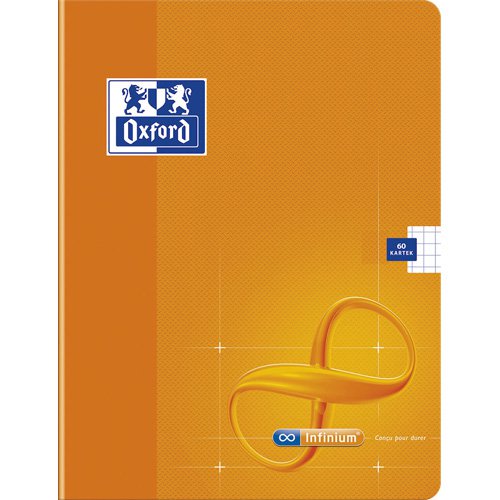 Zeszyt A5 60 kartek w kratkę INFINIUM Oxford 400026700 - obrazek 5