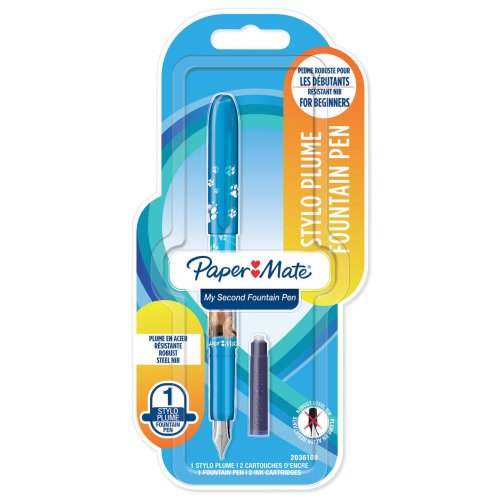 2036108 Pióro wieczne Animals na blistrze Paper Mate mix wzorów - obrazek 3