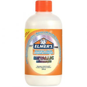 2109492 Magiczny płyn do slime (aktywator) nadający metaliczny odcień 259 ml Elmers