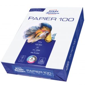 Papier standardowy 100g, 210 x 297 mm, śnieżnobiały, Avery Zweckform