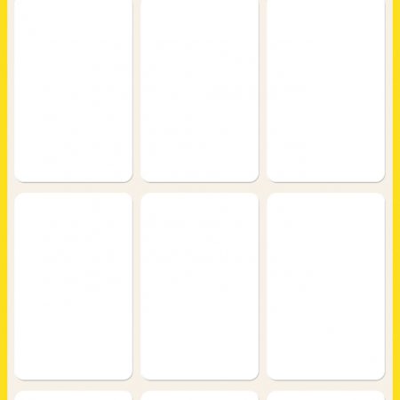 Białe minietykiety do opisywania ręcznego Avery Zweckform; 63 etyk./op., 38 x 24 mm