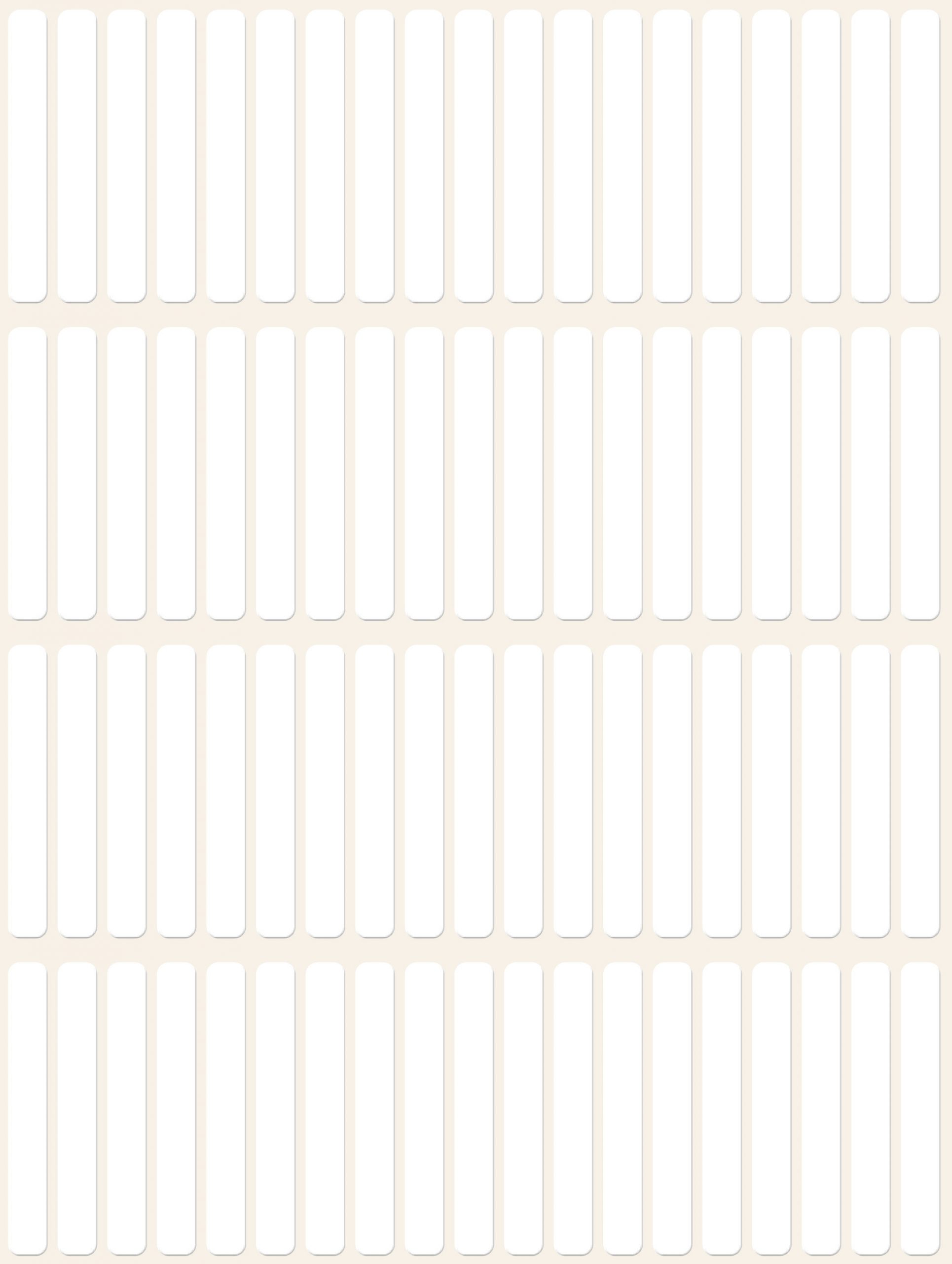 Białe minietykiety do opisywania ręcznego Avery Zweckform; 1976 etyk./op., 37 x 5 mm - obrazek 2