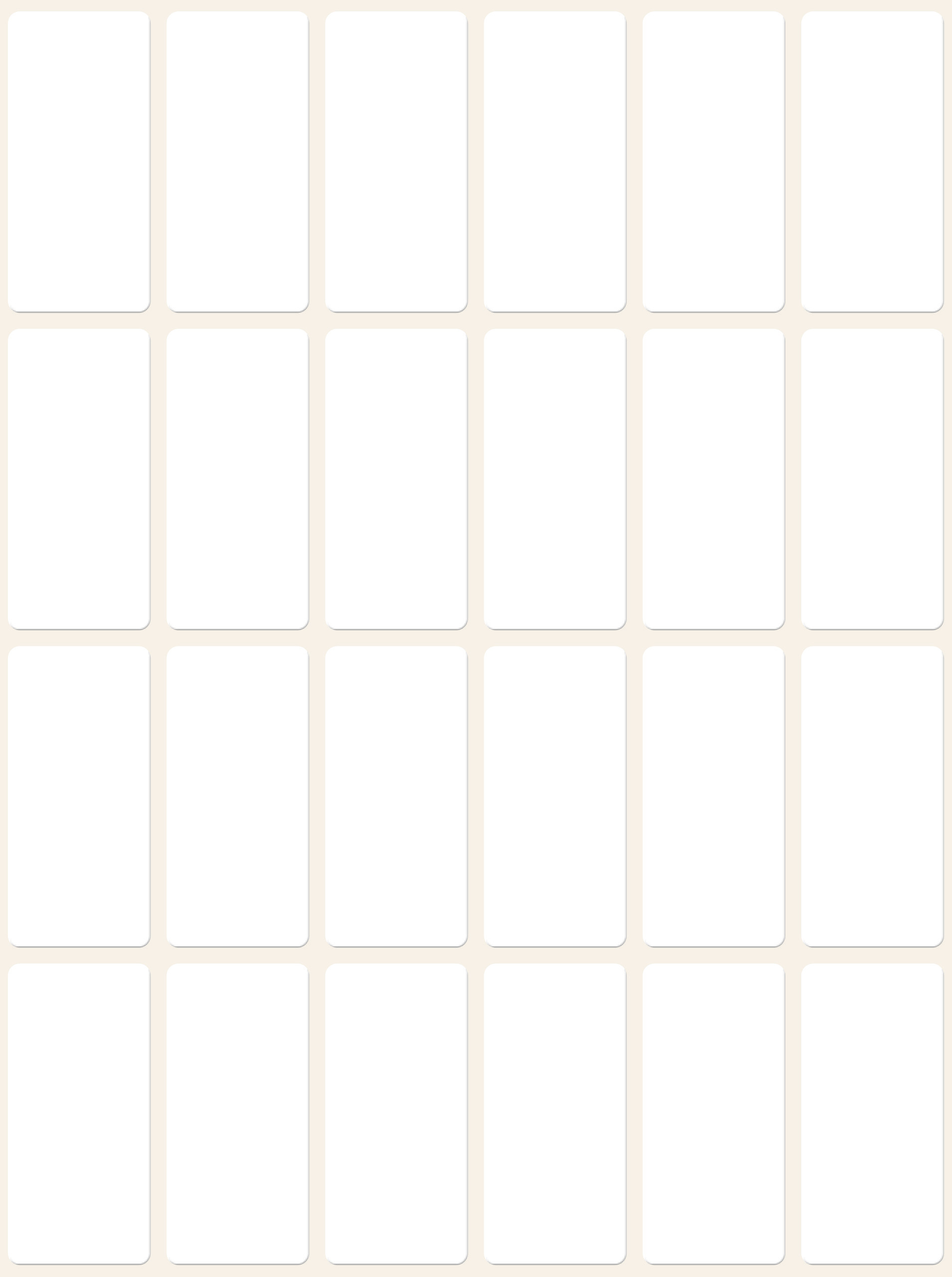 Białe minietykiety do opisywania ręcznego Avery Zweckform; 648 etyk./op., 38 x 18 mm - obrazek 2