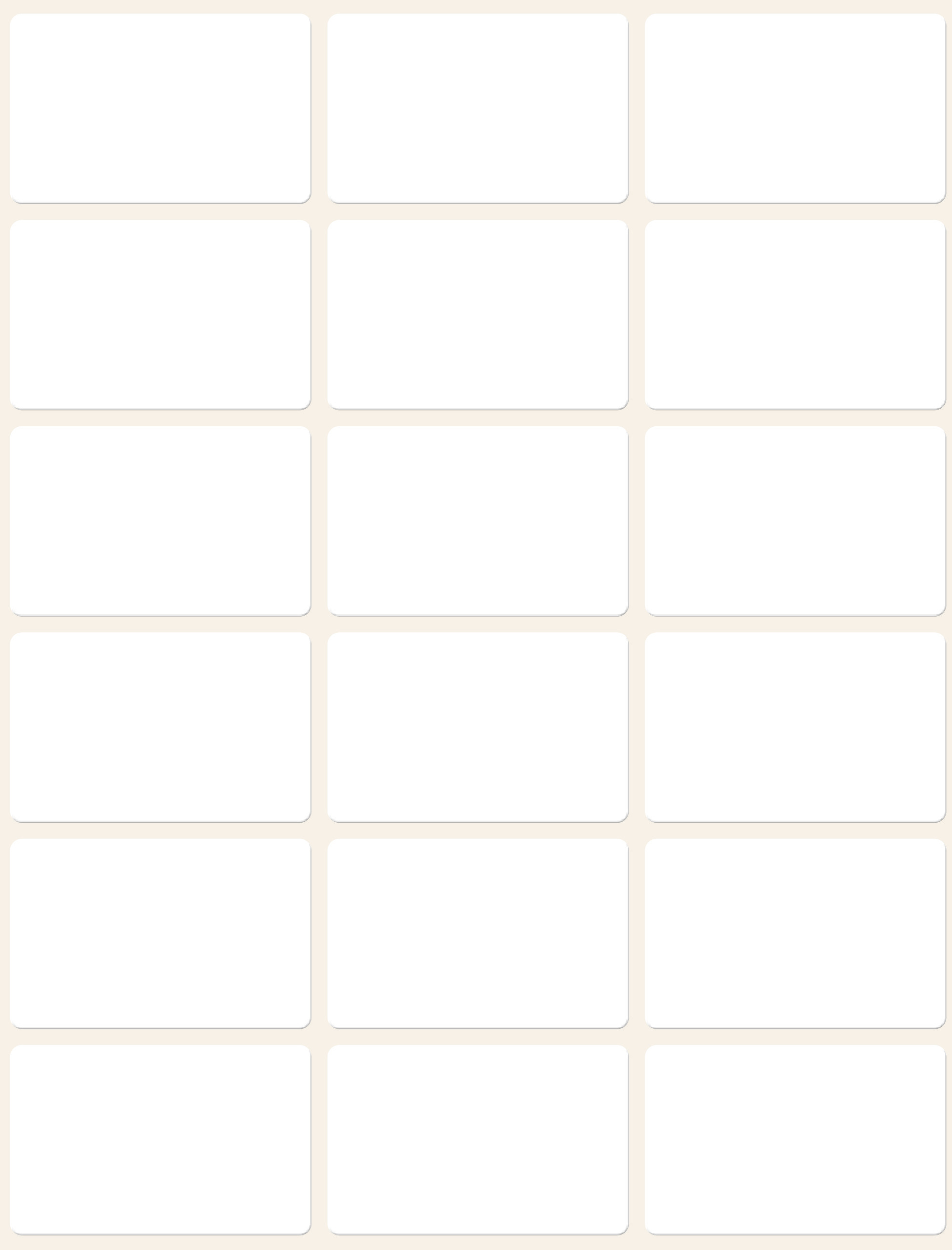 Białe minietykiety do opisywania ręcznego Avery Zweckform; 522 etyk./op., 38 x 24 mm - obrazek 2