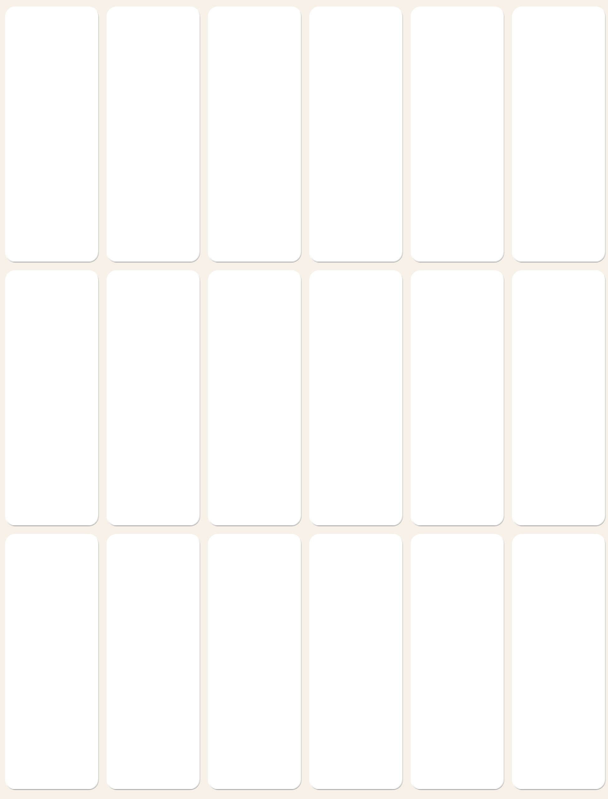 Trwałe minietykiety do opisywania ręcznego Avery Zweckform; 486 etyk./op., 50 x 19 mm, białe - obrazek 2