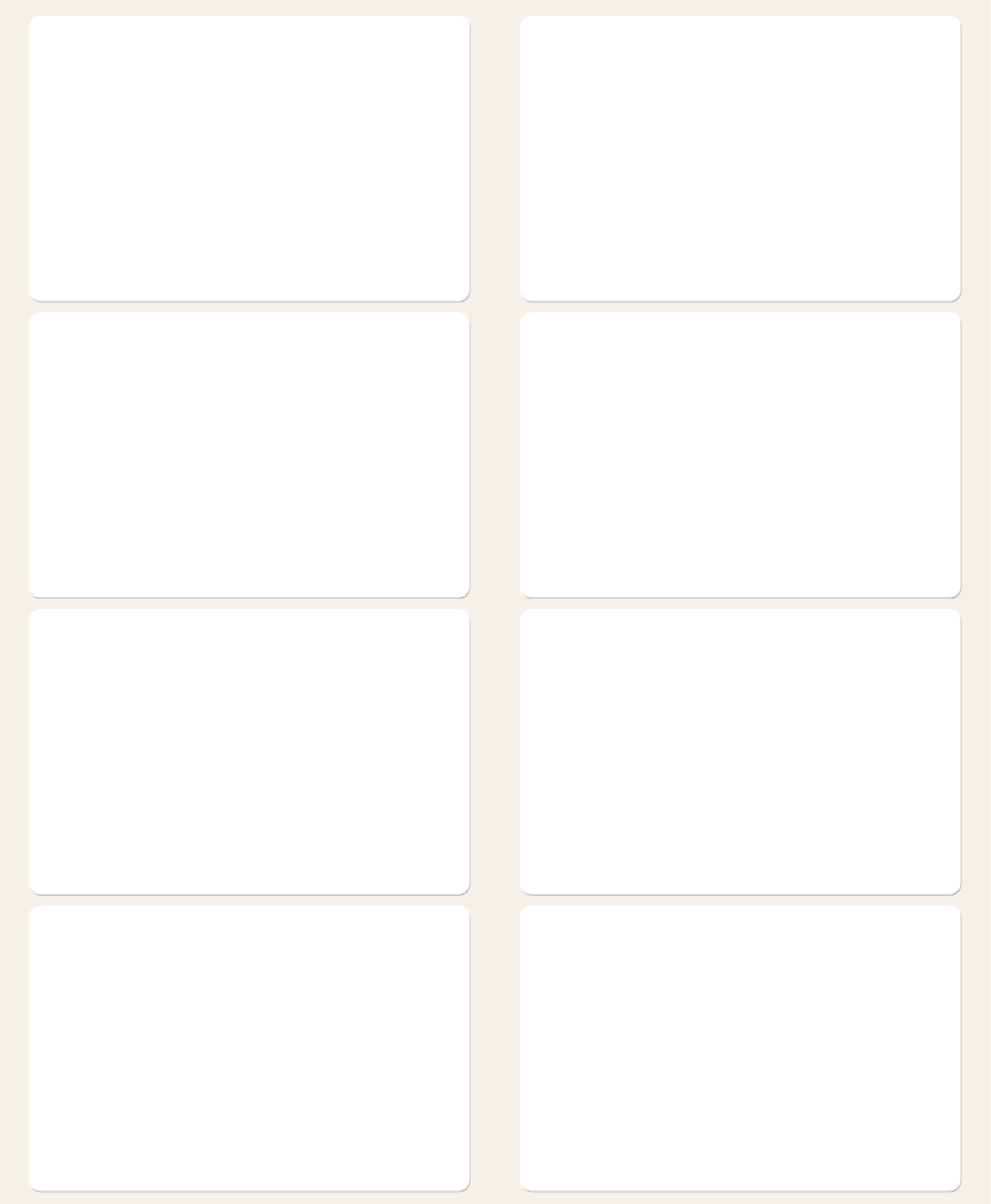 Trwałe minietykiety do opisywania ręcznego Avery Zweckform; 224 etyk./op., 54 x 35 mm, białe - obrazek 2