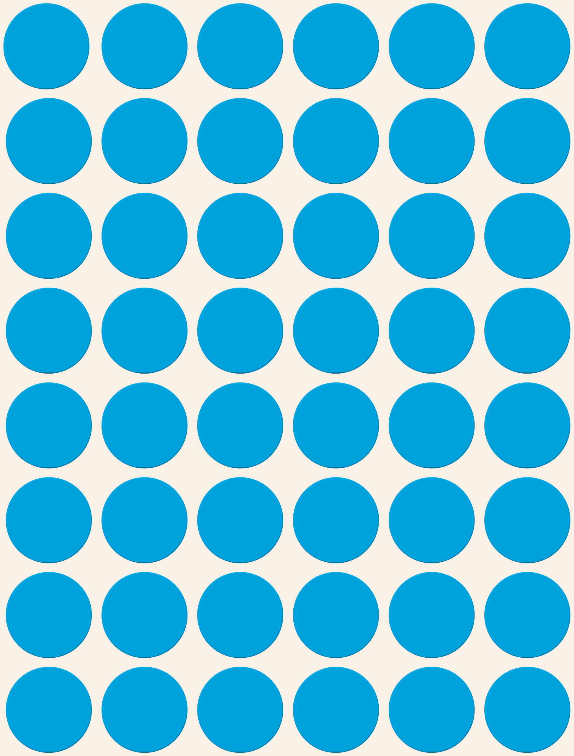 Kolorowe kółka do zaznaczania Avery Zweckform; 1056 etyk./op., Ø18 mm, niebieskie - obrazek 2