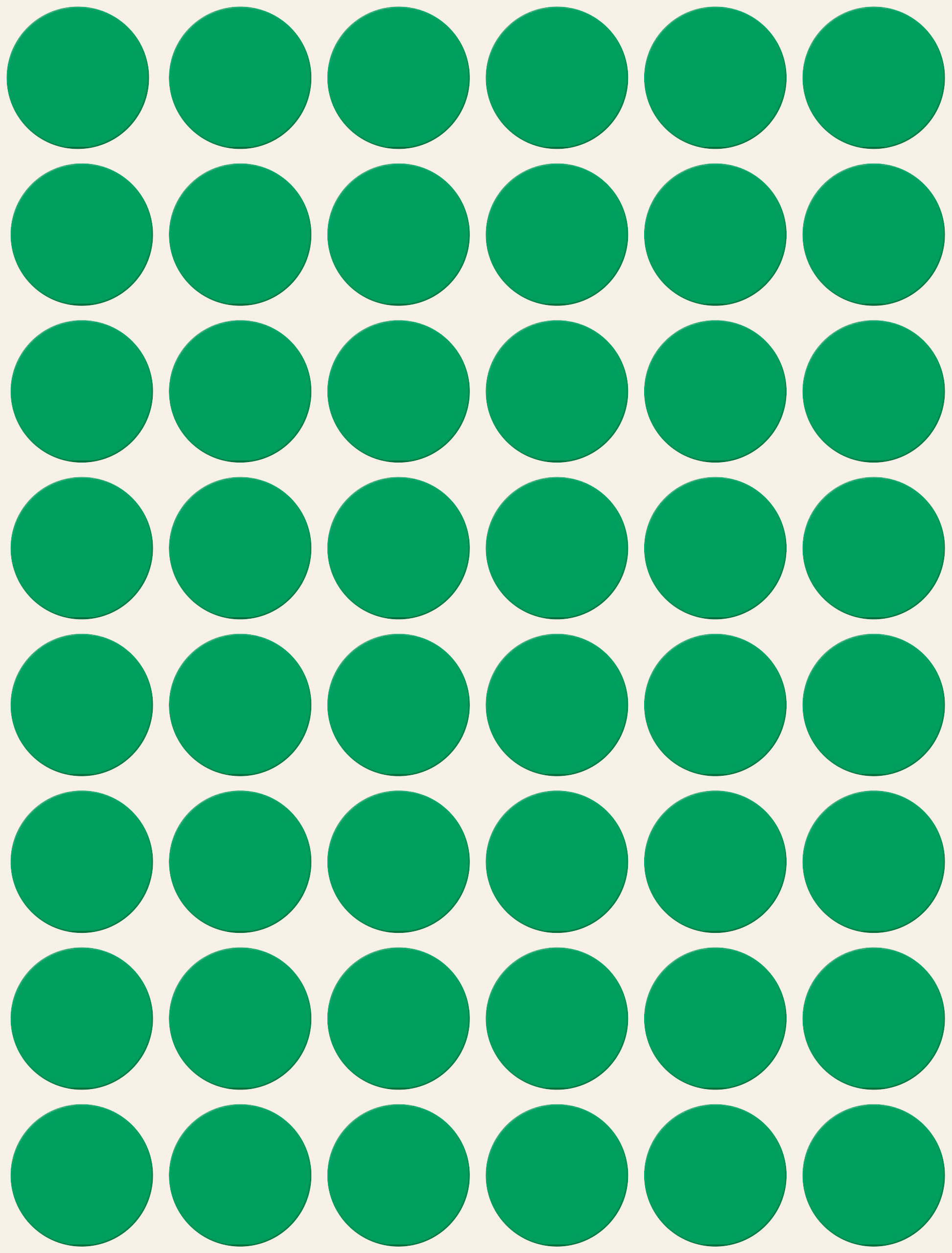 Kolorowe kółka do zaznaczania Avery Zweckform; 1056 etyk./op., Ø18 mm, zielone - obrazek 2