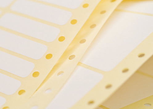 Etykiety uniwersalne do drukarek igłowych Avery Zweckform; 88,9 x 35,7 mm, 4000 szt./op., białe - obrazek 2