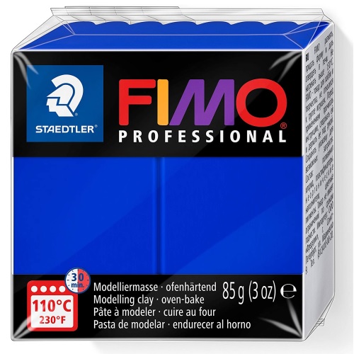 FIMO, Masa plastyczna termoutwardzalna Professional, ultramaryna, 85g S 8004-33