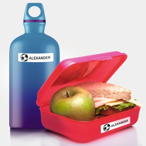 Pieczątka " Nie zgub mi się " do oznaczania przedmiotów i ubrań zestaw z drukarenką Trodat - obrazek 7