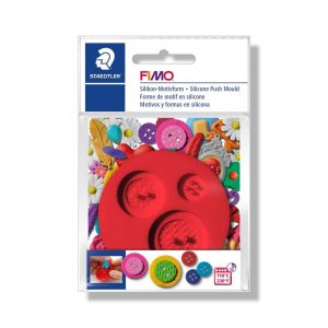 FIMO, Forma do masy plastycznej, Guziki, silikonowa S 8725 26
