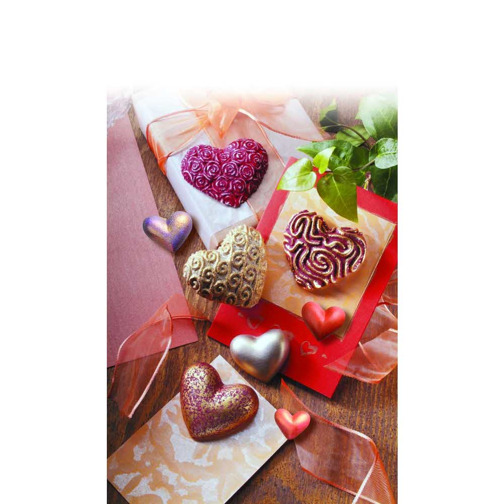 FIMO, Forma do odlewów, Serca, 8 motywów S 8742 26 - obrazek 2