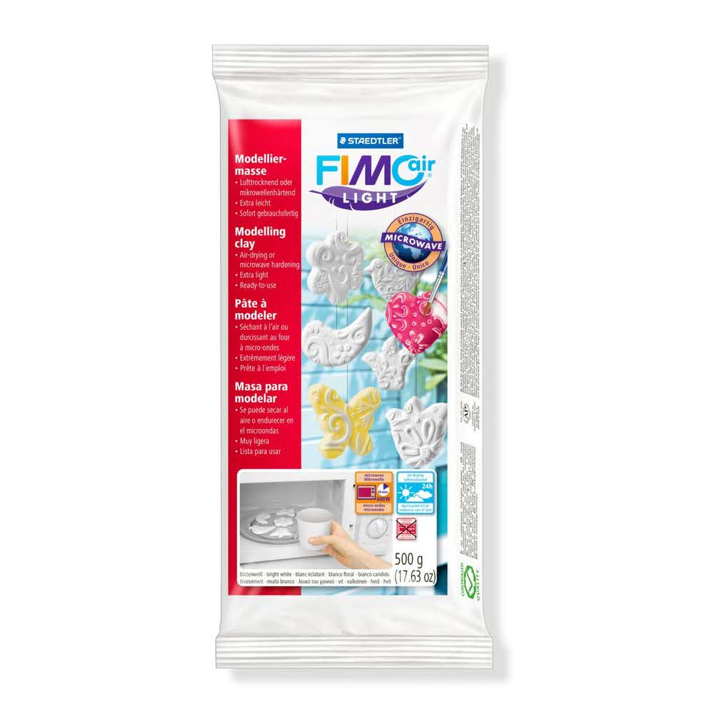 FIMO, Masa plastyczna Air Light, biała, 500g S 8132-0