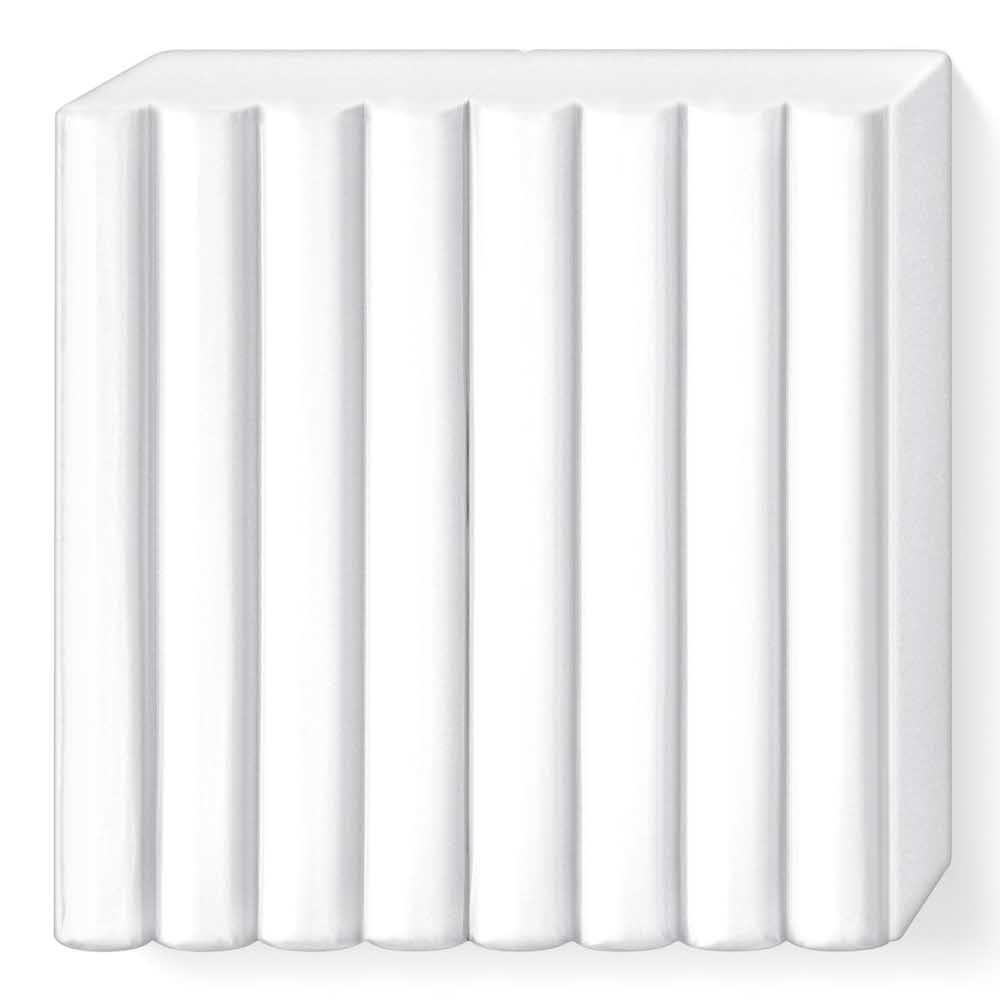 FIMO, Masa plastyczna termoutwardzalna Effect, biała przezroczysta, 57g, kostka S 8020-014 - obrazek 2