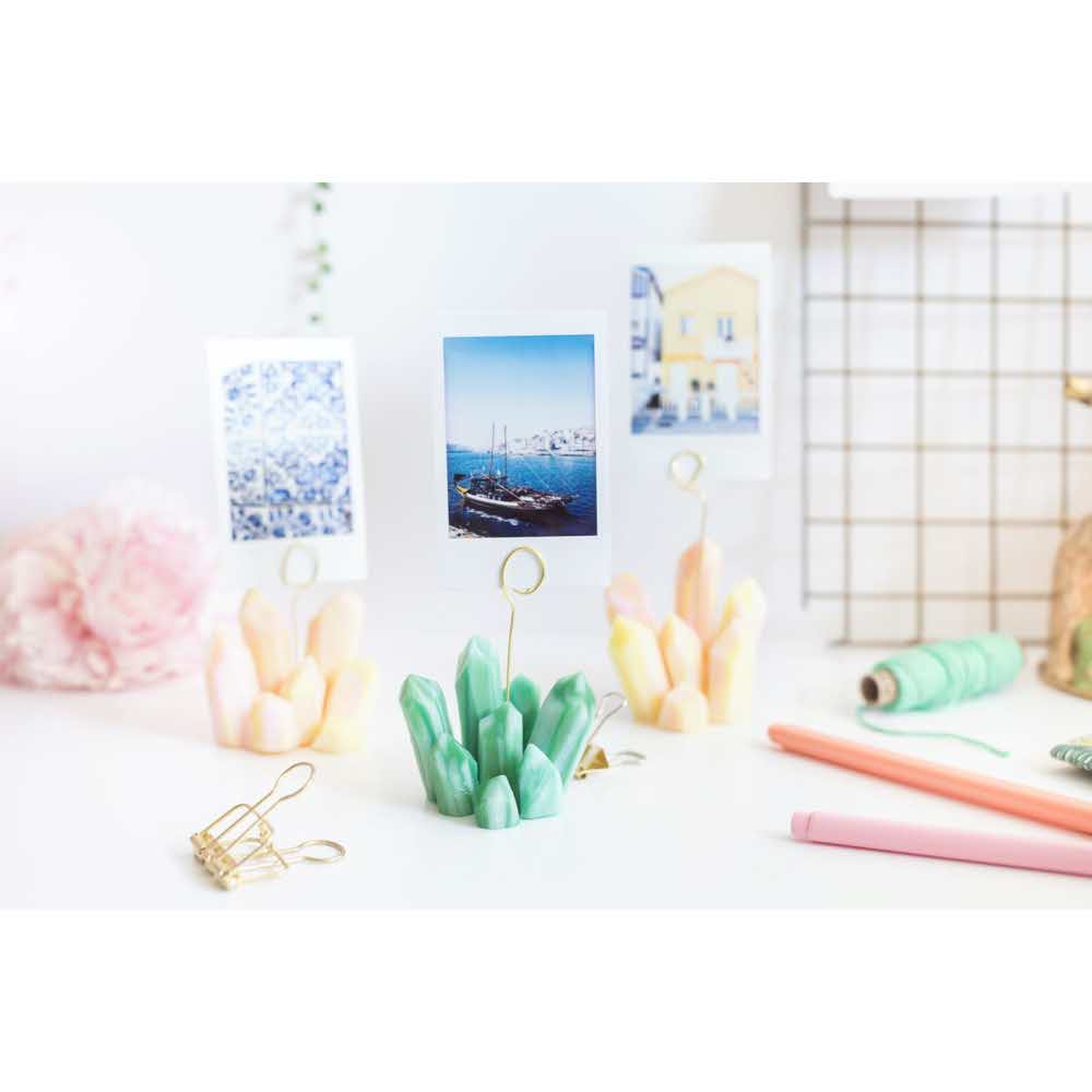 FIMO, Masa plastyczna termoutwardzalna Effect, błękitna kryształowa, 57g, kostka S 8020-306 - obrazek 3