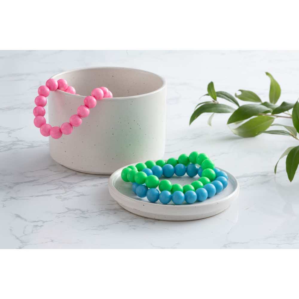 FIMO, Masa plastyczna termoutwardzalna Effect, jasnosrebrna perłowa, 57g, kostka S 8020-817 - obrazek 4