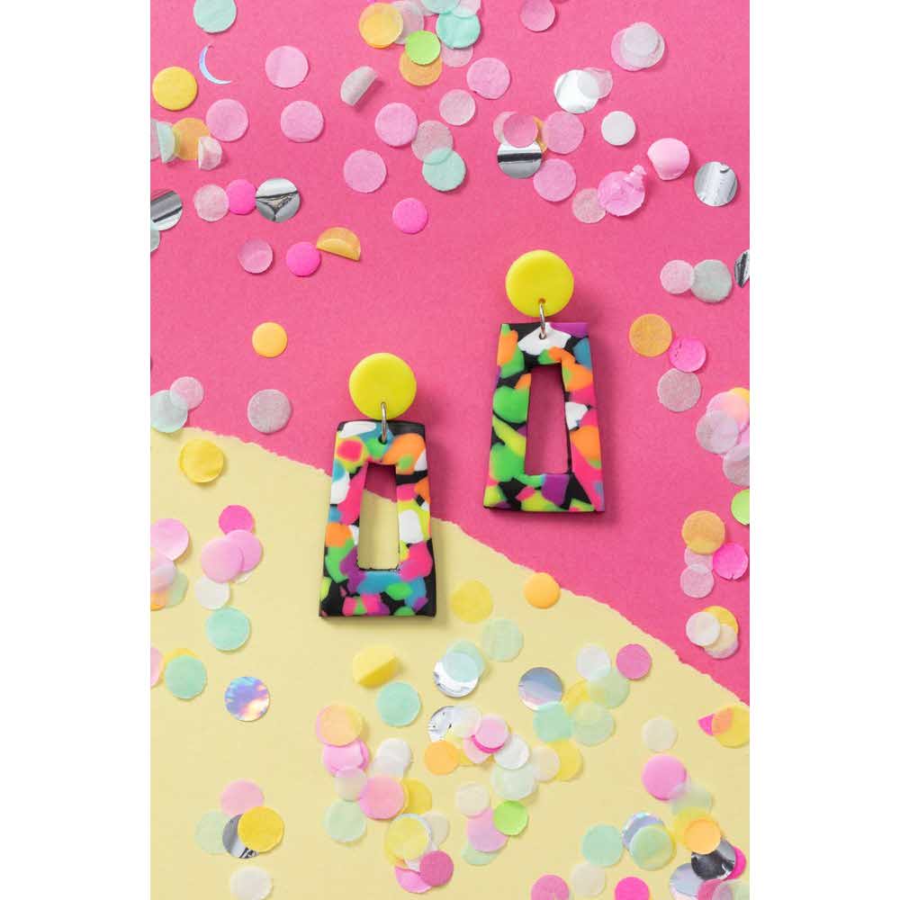 FIMO, Masa plastyczna termoutwardzalna Effect, neon fioletowy, 57g, kostka S 8010-601 - obrazek 5