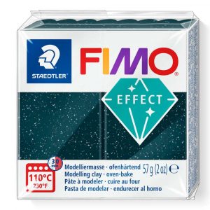 FIMO, Masa plastyczna termoutwardzalna Effect, pył księżycowy marmurkowa, 57g, kostka S 8020-903