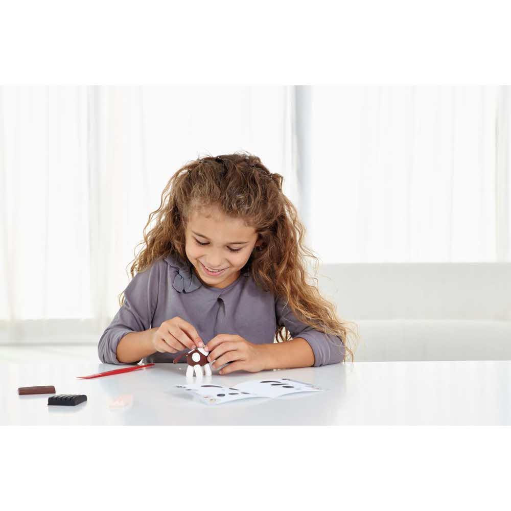 FIMO, Masa plastyczna termoutwardzalna Kids, Form&Play Farma, 42g, 4 kostki, zestaw z akcesoriami S 8034 01 - obrazek 8