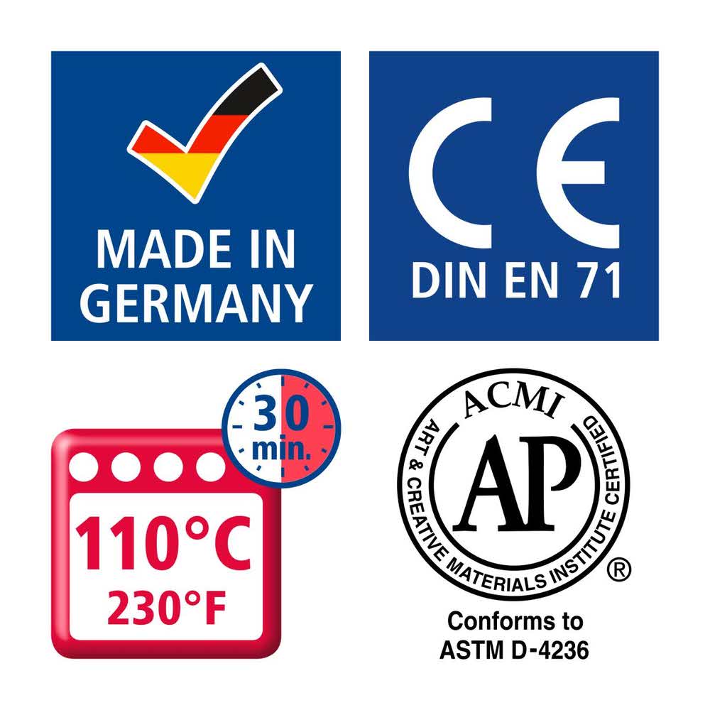 FIMO, Masa plastyczna termoutwardzalna Kids, jasnoróżowa perłowa, 42g, kostka S 8030-206 - obrazek 7