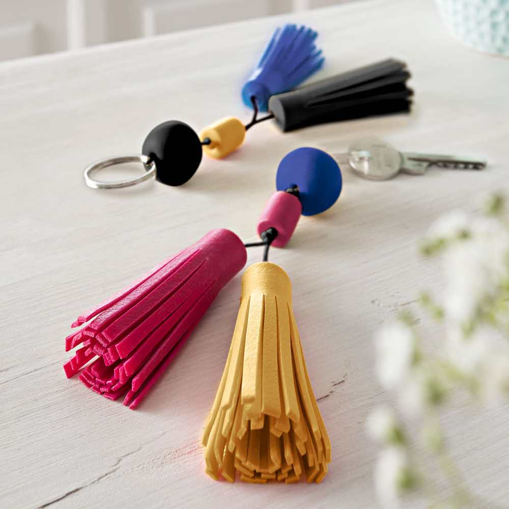 FIMO, Masa plastyczna termoutwardzalna Leather Effect, żółta szafran, kostka, 57g S 8010-109 - obrazek 4