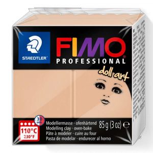 FIMO, Masa plastyczna termoutwardzalna Professional Doll art., cielista ciemna, 85g, 4 szt. S 8027-45