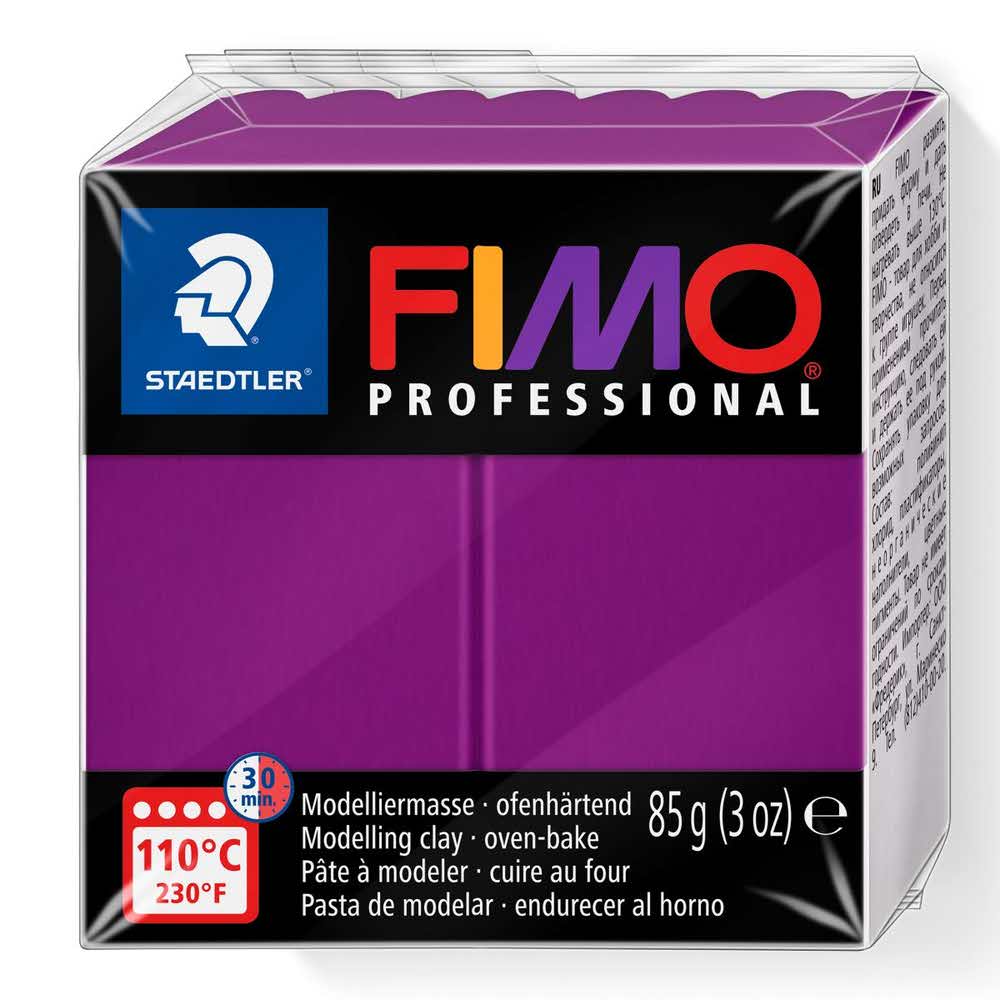 FIMO, Masa plastyczna termoutwardzalna Professional, fioletowa, 85g S 8004-61